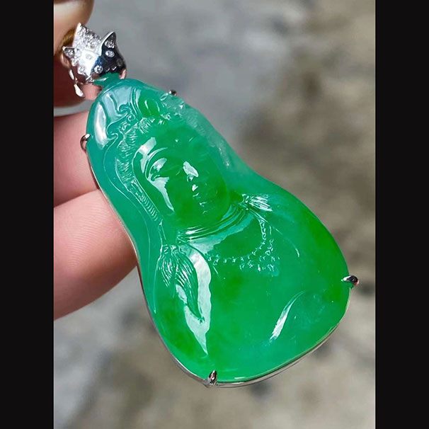 翡翠观音，推荐 高性价比 小六价