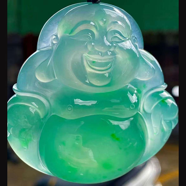 翡翠坐佛，厚装大气 高质量收藏