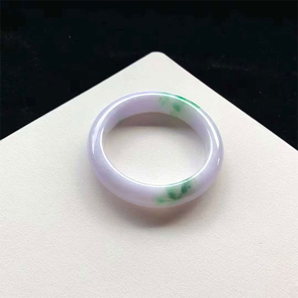 圈口57.8-13.8-9春彩翡翠正圈手镯  正圈57-58  超值价：2.48万