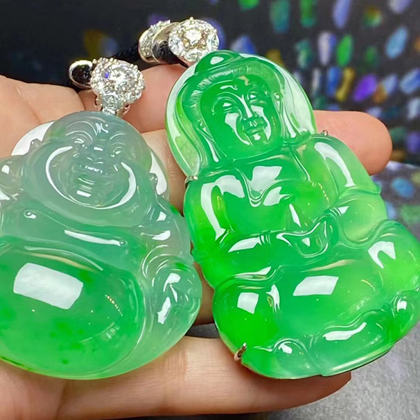 正装观音佛一对 高质量收藏推荐